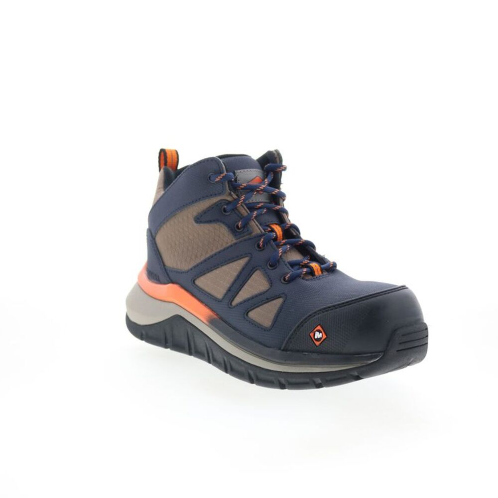 Merrell Mens Fullbench Speed Mid Carbon Fiber Blue Boots (NWT) - Picture 2 of 7